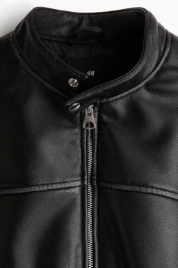 Chaqueta racing en tejido revestido - H&m фото 9