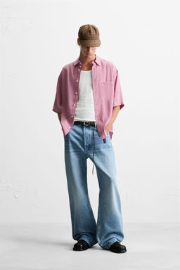 RELAXED FIT FLOWING SHIRT