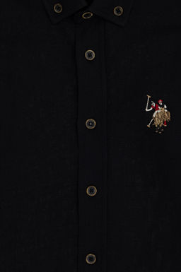 Erkek _ocuk Siyah Uzun Kollu Basic G_mlek Sepette S_rpriz _ndirim - U.s. polo assn фото 3