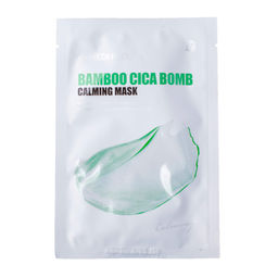 Маска тканевая успокаивающая с центеллой и бамбуком MEDI-PEEL Bamboo Cica Bomb Calming Mask 25 ml