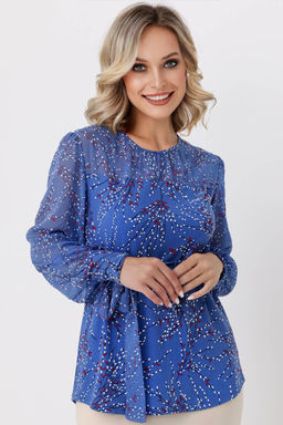 Блузка женская 4021/07/Джинсовый