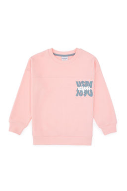 K_z _ocuk A__k Pembe Pijama Tak_m_ Sepette S_rpriz _ndirim - U.s. polo assn фото 13