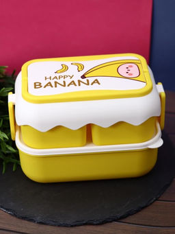 Ланчбокс Happy banana, yellow (2500 мл)