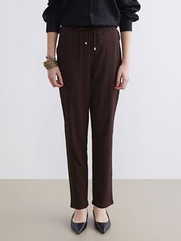 Beli Lastikli Dokulu Havu? Kesim Kad?n Pantolon