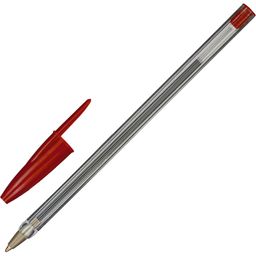 Цена за 10 шт. Ручка шариковая неавтоматическая Attache Economy красный 0,7 мм,проз корпус