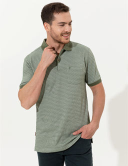 Haki Regular Fit Polo Yaka Ti__rt - Pierre cardin фото 3