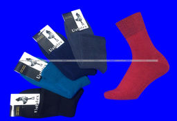 Цена за 5 пар. 5 ПАР - ЮстаТекс носки женские внутри махра хлопок арт. 2с3