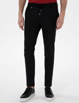 Siyah Klasik Jogger Pantolon