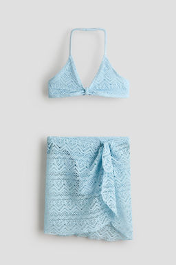 Conjunto de ba?o de 3 piezas efecto crochet - H&m фото 3