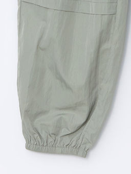 Beli Lastikli K?z ?ocuk Para??t Pantolon