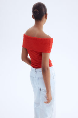 Top off-the-shoulder - H&m фото 4