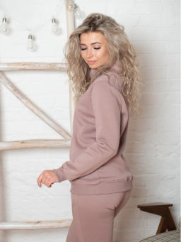 Костюм Токио капучино (брюки) (футер) - Cool look фото 7