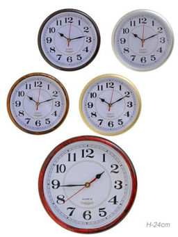 Часы настенные 24 см / 6033 /уп 40/ mix - Галеонтрейд фото 2