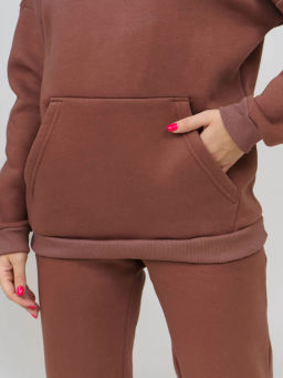 Костюм женский, цвет коричневый