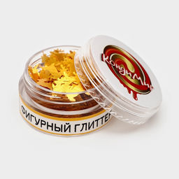 Глиттер пищевой фигурный олени золотые - Кондимир фото 3