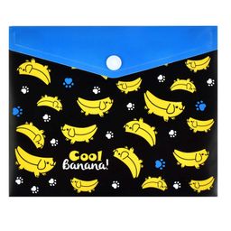 Цена за 2 шт. Папка для документов пластиковая арт. 58822/ 12 СОБАКОБАНАНЫ