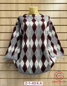 Свитер женский с принтом - Bruno фото 4