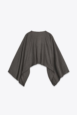 ASYMMETRIC CAPE KIMONO - Zara фото 21