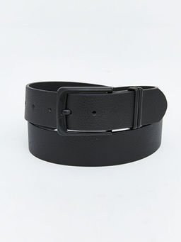 Deri G?r?n?ml? Erkek Kemer