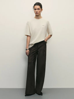 Базовая футболка с принтом / Zarina фото 2