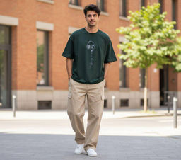 KM1879 Футболка (хлопок) ТМ_ЗЕЛЕНЫЙ