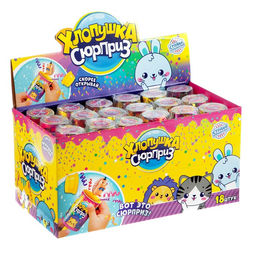 Хлопушка с игрушкой «Хлопушка-сюрприз», животные-малыши МИКС