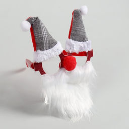 Карнавальные очки Дедушка, в колпачке