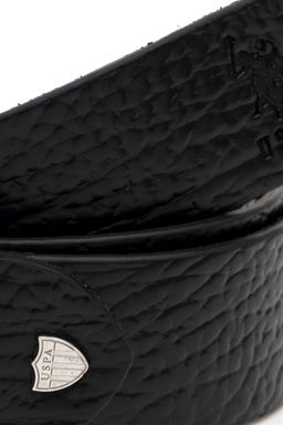 Мужской черный пояс - U.s. polo assn фото 4