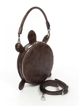 LACCOMA сумка ИГР2517-черепаха-кофейный эко кожа  фото 2