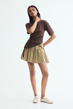 Top de modal con panel drapeado - H&m фото 4