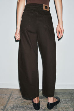 ZW COLLECTION BALLOON MID-WAIST JEANS - Zara фото 14