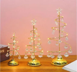 Новогоднее украшение, елочка - хрусталик 33см - 1000 деталей фото 3