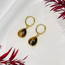 Серьги из Тигрового глаза - Радуга самоцветов фото 2