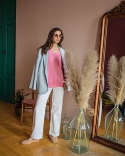 Свитшот с V-образным вырезом 93.4.2 - Elena sorti фото 8