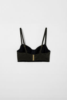 SPARKLY BIKINI TOP KATE MOSS X ZARA  фото 7