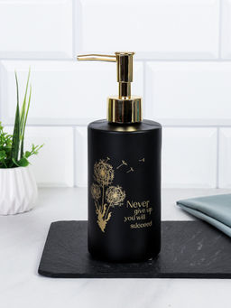 Дозатор для жидкого мыла 19,5 см / blackO300 /уп 48/ - ГалеонТрейд фото 2