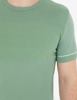 _a_la Slim Fit Bisiklet Yaka Triko Ti__rt - Pierre cardin фото 7