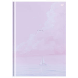 Бизнес-блокнот А5 64л. "Calm" ("BG", ББ5т64_лс 09874) soft-touch ламинация