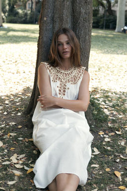 LIMITED EDITION COMBINATION COTTON DRESS - Zara фото 2