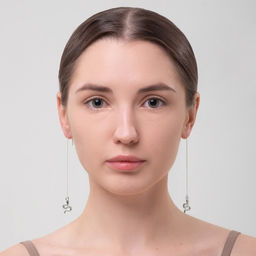 Серьги висячие Цепочки змейки, цвет серебро, 11см - Queen fair фото 4