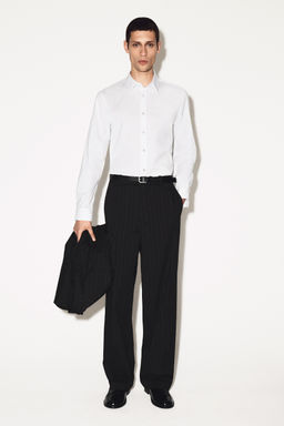 CAMISA SASTRE DE POPELINA DE ALGOD?N SLIM FIT - H&m фото 9