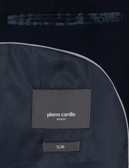 Lacivert Slim Fit Tak_m Elbise