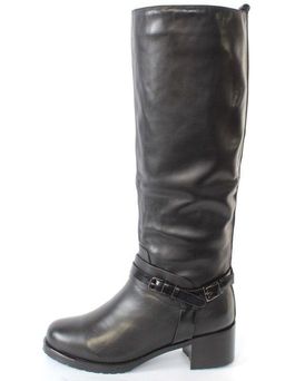 03-B6C-7AG BLACK Кеды женские (натуральная кожа)