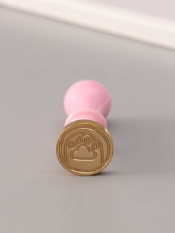 Подарочный набор для сургучной печати «Лапка котика», печать, ручка, сургуч, 12.5×10×3.6 см