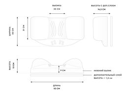 Подушка ортопедическая Beauty Sleep Aula  фото 8