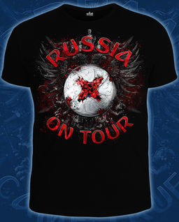 Футболка мужская RUSSIA ON TOUR