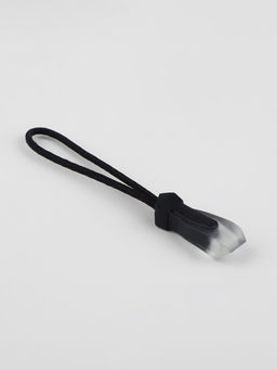 Цена за 2 шт. Пуллер для молнии, 2.3 см, 6×0.7 см, 10 шт., чёрный, прозрачный