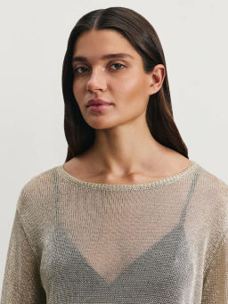 Джемпер из вискозы и люрекса / Zarina  фото 6