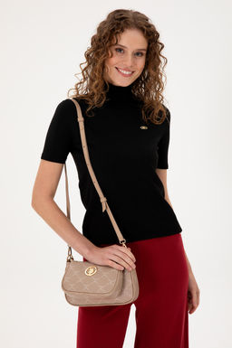 Женская сумка через плечо из норки