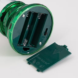 Лава лампа Елка LED 3хААА, USB зеленый 6.5?6.5?23.7 см